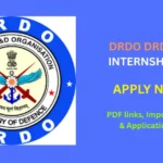 DRDO DRDE PAID INTERNSHIP 2025 A Golden Opportunity for Aspiring Scientists