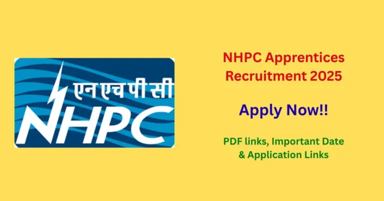 NHPC Apprentices Recruitment 2025