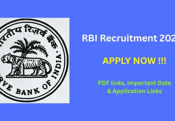 RBI Recruitment 2025