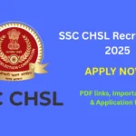 SSC CHSL Recruitment 2025